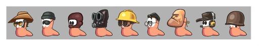 Worms Reloaded - Бесплатное DLC "Team Fortress 2"